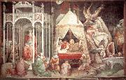 GADDI, Agnolo The Triumph of the Cross (detail) dg oil painting artist